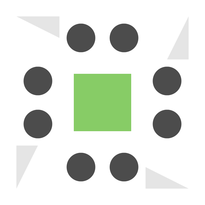 Lightweight Rubber Bench